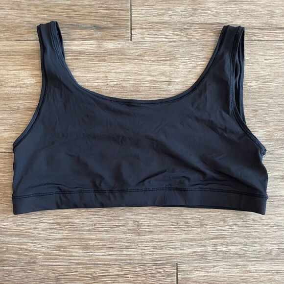 Skims Black Jelly Sheer Mesh bralette size L - Picture 1 of 5